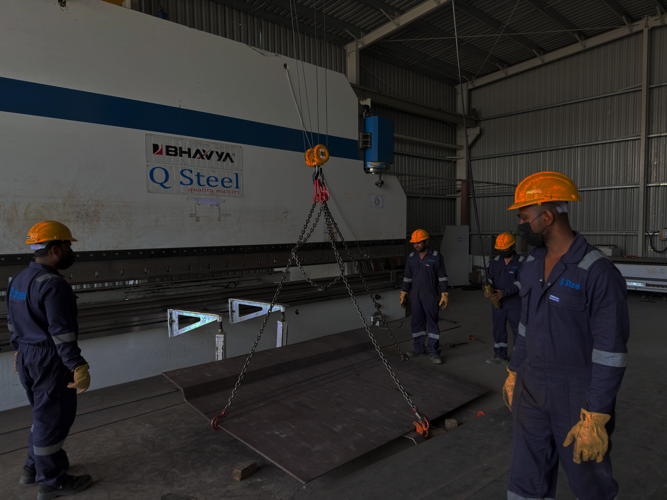Engineering Services – Expert Steel Solutions and Technical Support QSteel’s engineering services team providing technical expertise and custom steel solutions for industrial projects