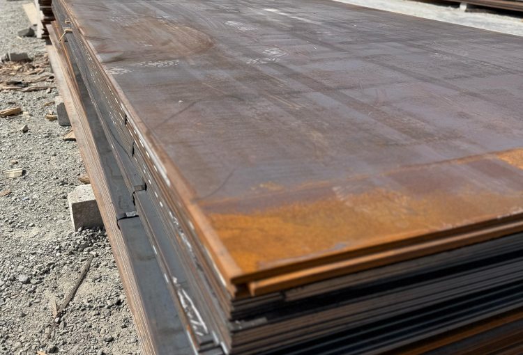 Mild steel (MS) plate used in various construction, manufacturing, and industrial applications for its strength and flexibility