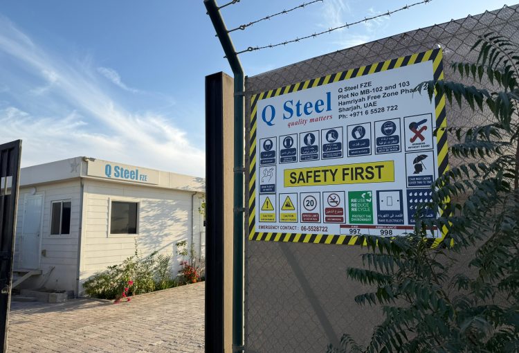 Durable steel yard entrance designed for secure and efficient access to industrial or commercial properties